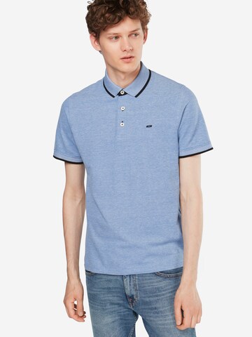 T-Shirt 'JJPaulos' JACK & JONES en bleu : devant