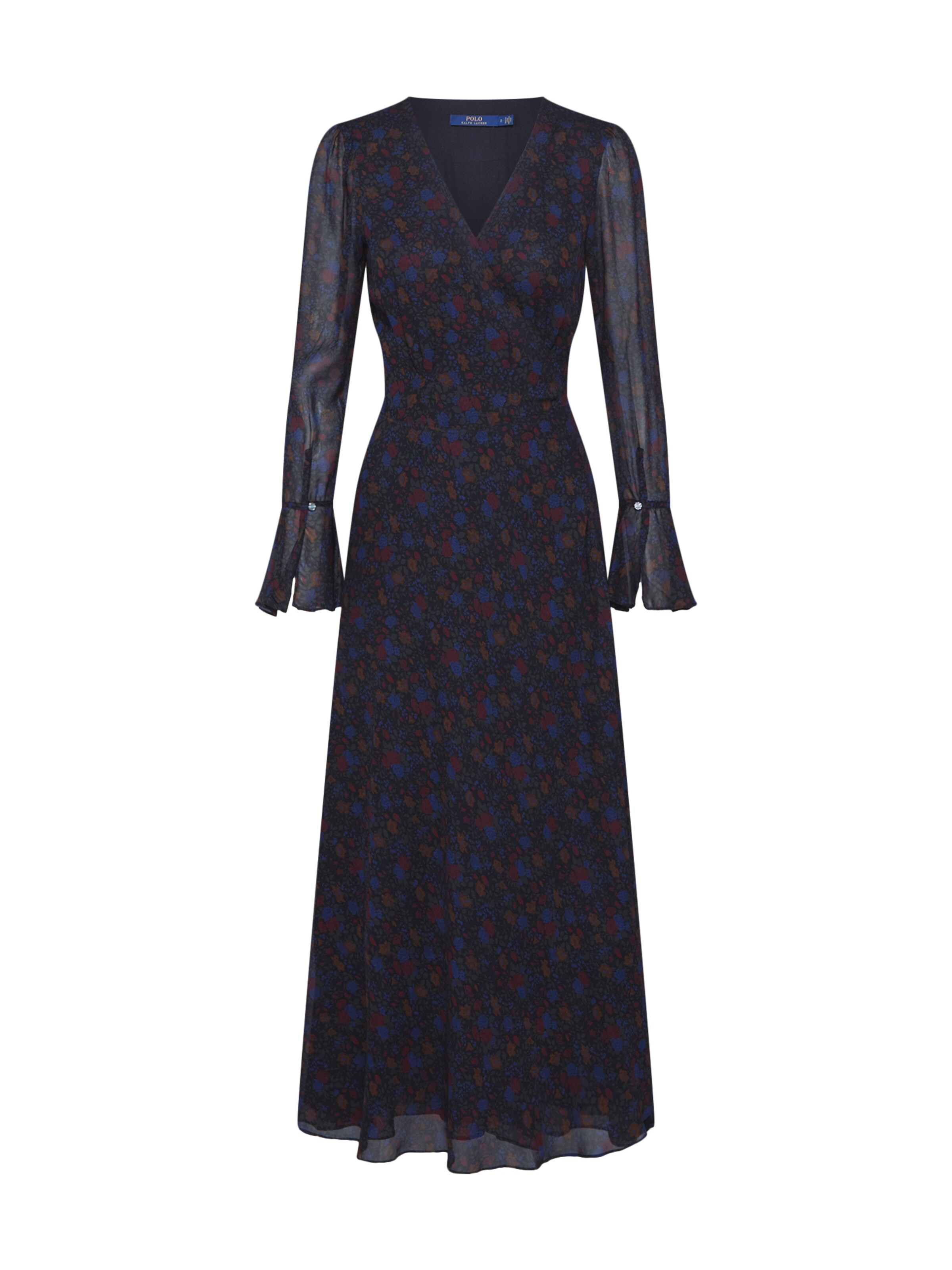 POLO RALPH LAUREN - Jurk 'LS DAPHN DR-SHORT SLEEVE-CASUAL DRESS' in de kleur Zwart