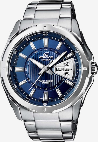 CASIO Analog Watch 'Edifice' in Silver: front