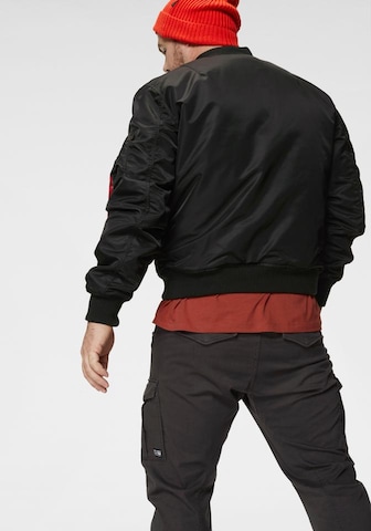 ALPHA INDUSTRIES Tussenjas 'Alpha' in Zwart