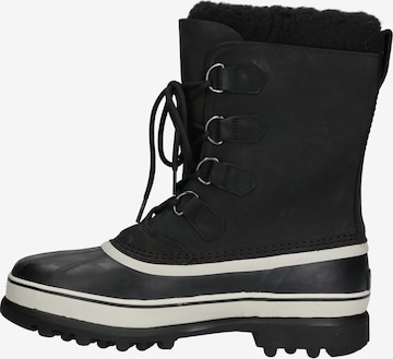 SOREL Μπότες για χιόνι 'Caribou' σε μαύρο: πλευρά