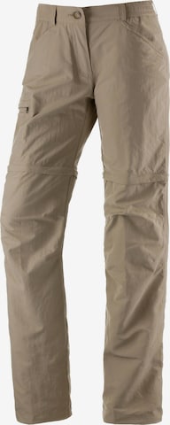 VAUDE Outdoor Pants 'Farley' in Beige: front