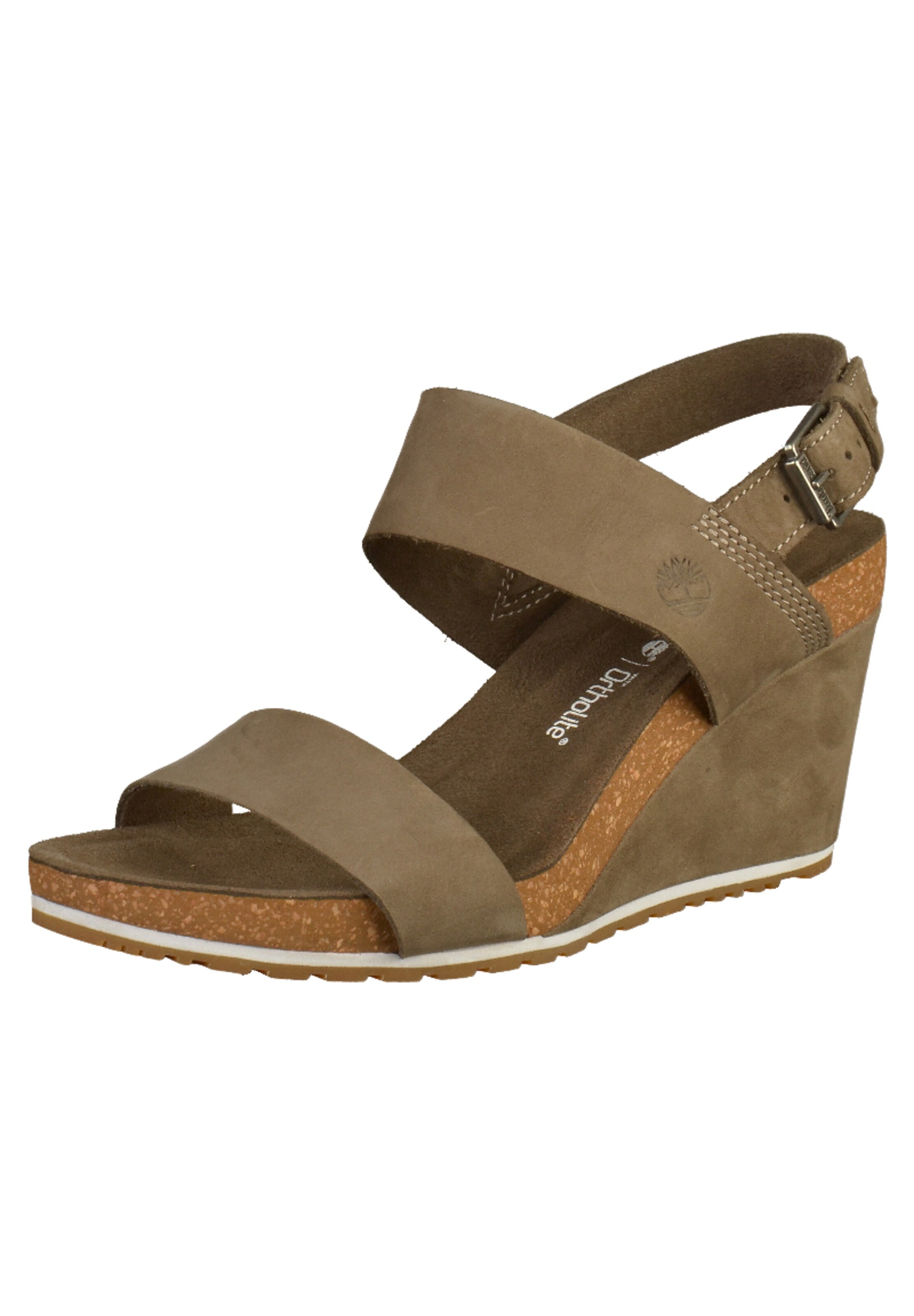 TIMBERLAND Strap Sandals in Brown: front