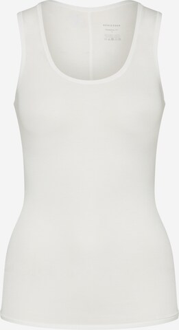 SCHIESSER Top 'Personal Fit' in White: front