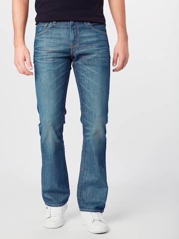 LEVI'S ® Bootcut Džíny '527 Slim Boot Cut' – modrá: přední strana