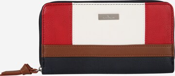 TOM TAILOR Wallet 'Juna' in Blue: front