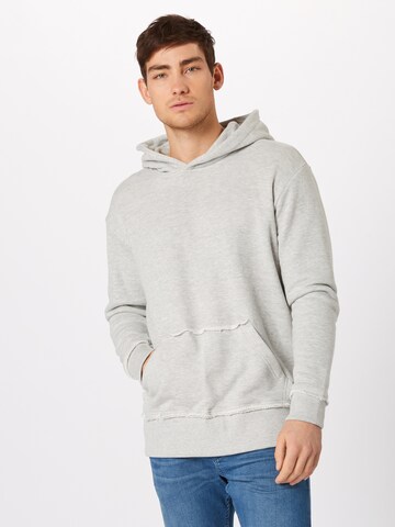 Urban Classics Sweatshirt 'Terry' in Grijs: voorkant