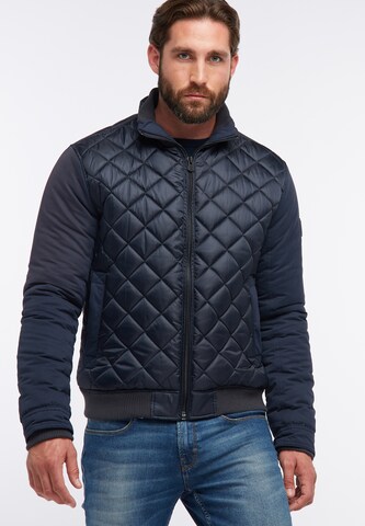 faina Dress in Blue: front