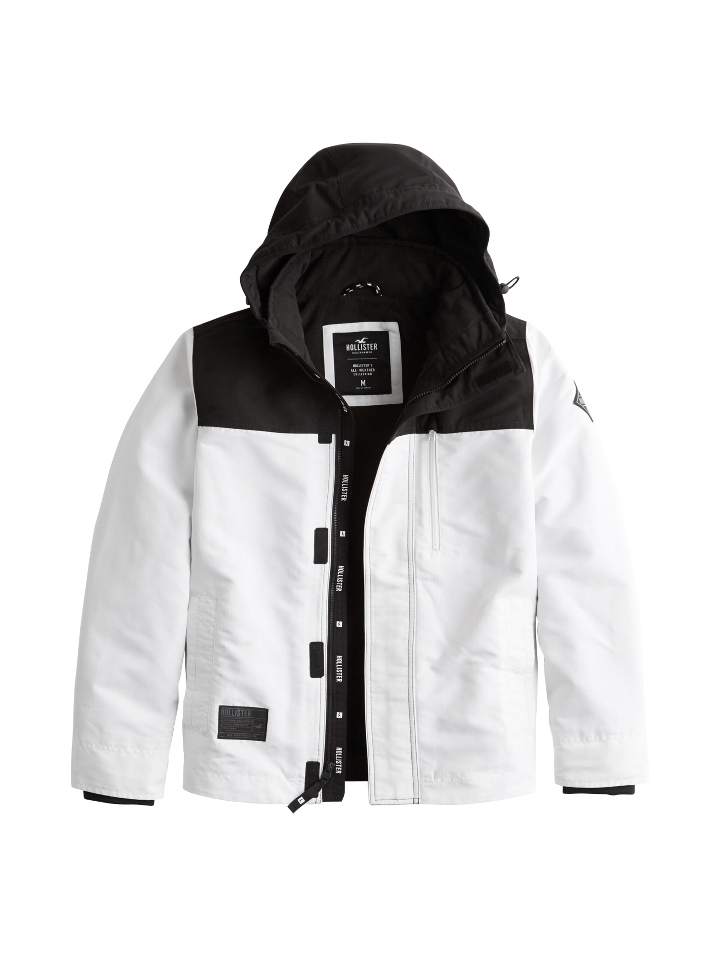 HOLLISTER - Tussenjas 'XM19' in de kleur Zwart