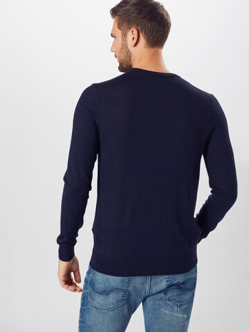 Coupe regular Pull-over 'Nichols' Tiger of Sweden en bleu