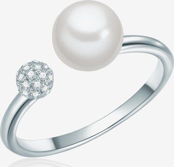 Valero Pearls Ring in Silver: front