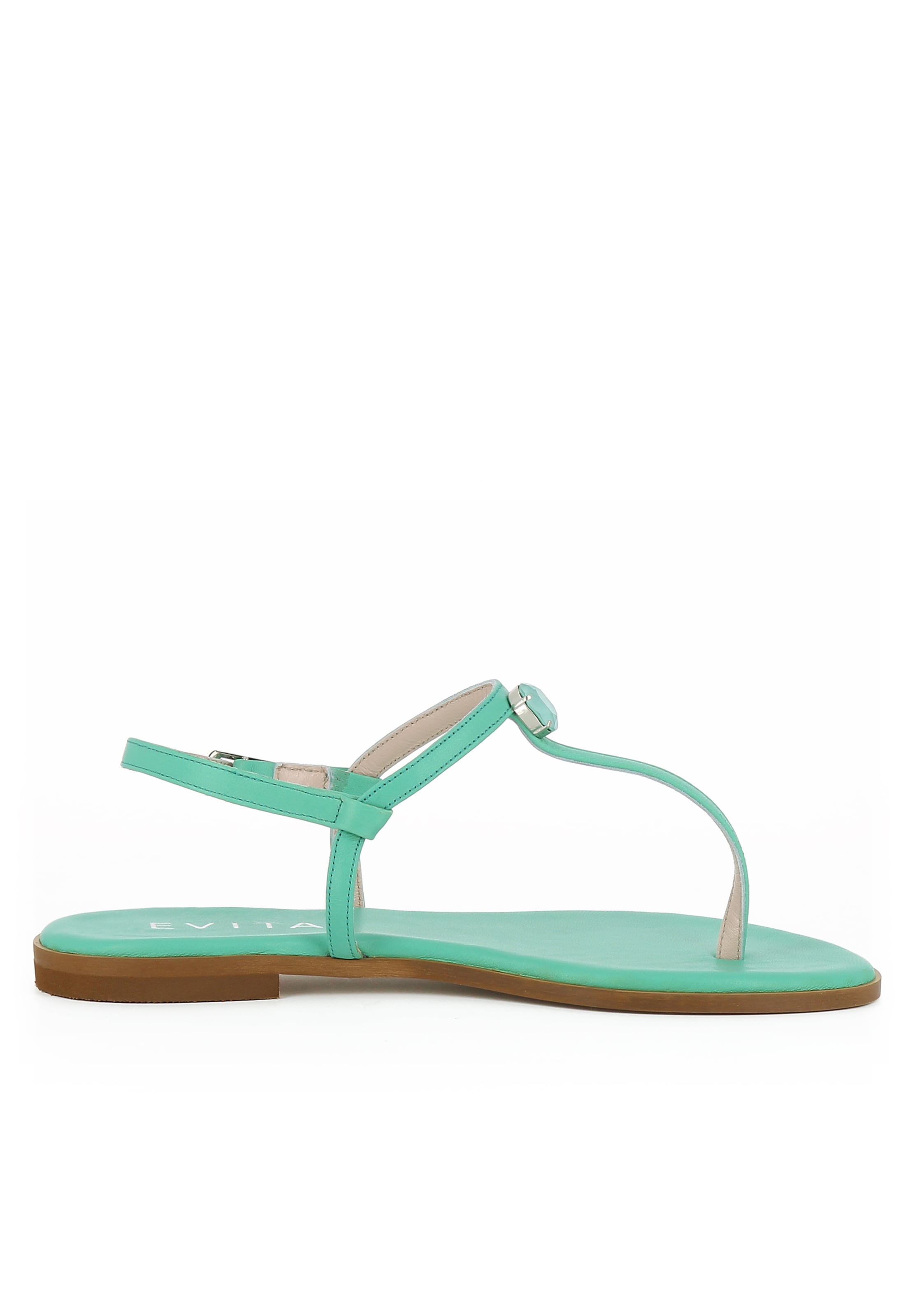 EVITA Teenslipper 'OLIMPIA' in Groen