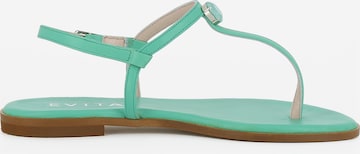 EVITA T-Bar Sandals 'OLIMPIA' in Green