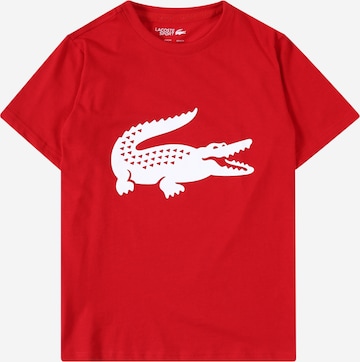 LACOSTE T-Shirt in Rot: front