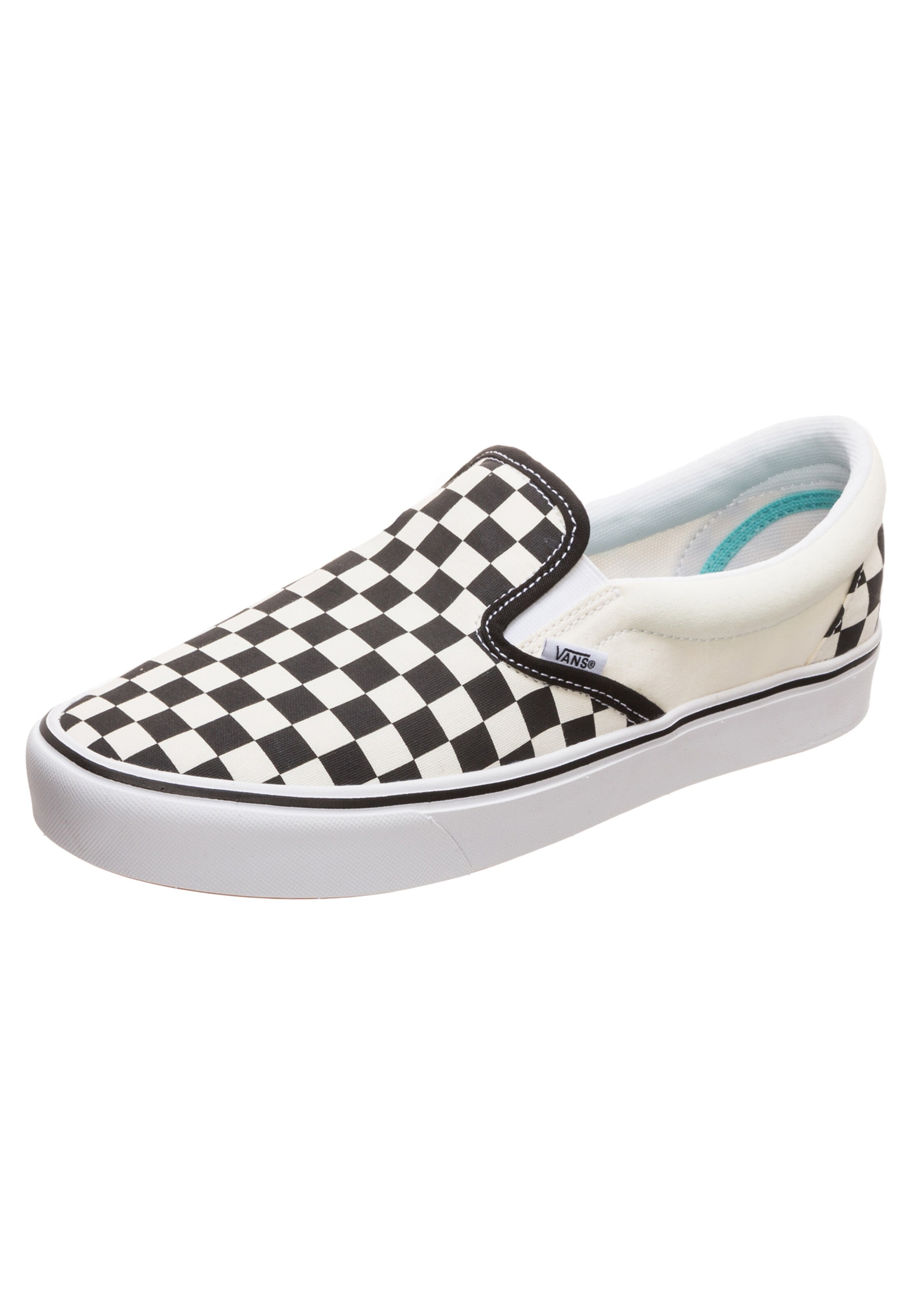 VANS - Slip-ons 'ComfyCush' in de kleur Zwart
