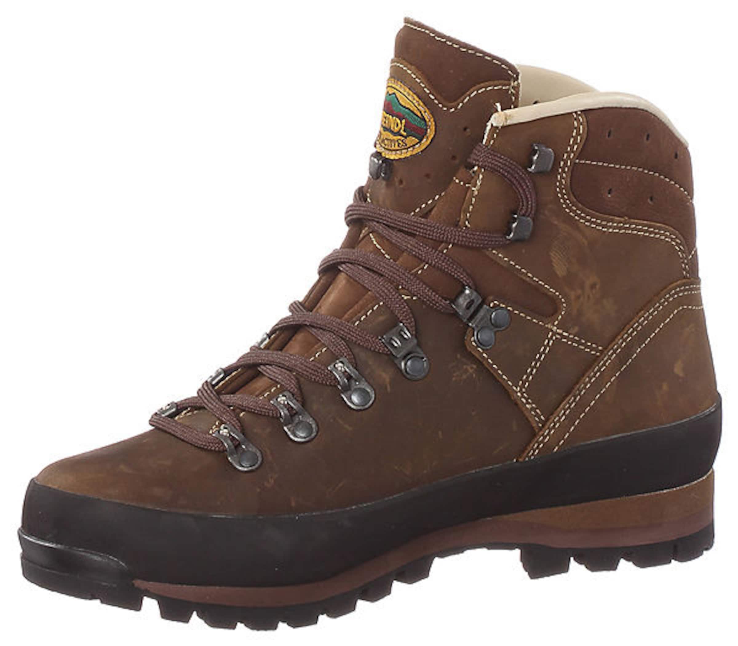 MEINDL Veterschoen 'Borneo II' in Bruin: voorkant