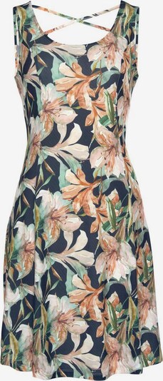 LASCANA Plážové šaty - námořnická modř / pastelově zelená / růžová, Produkt