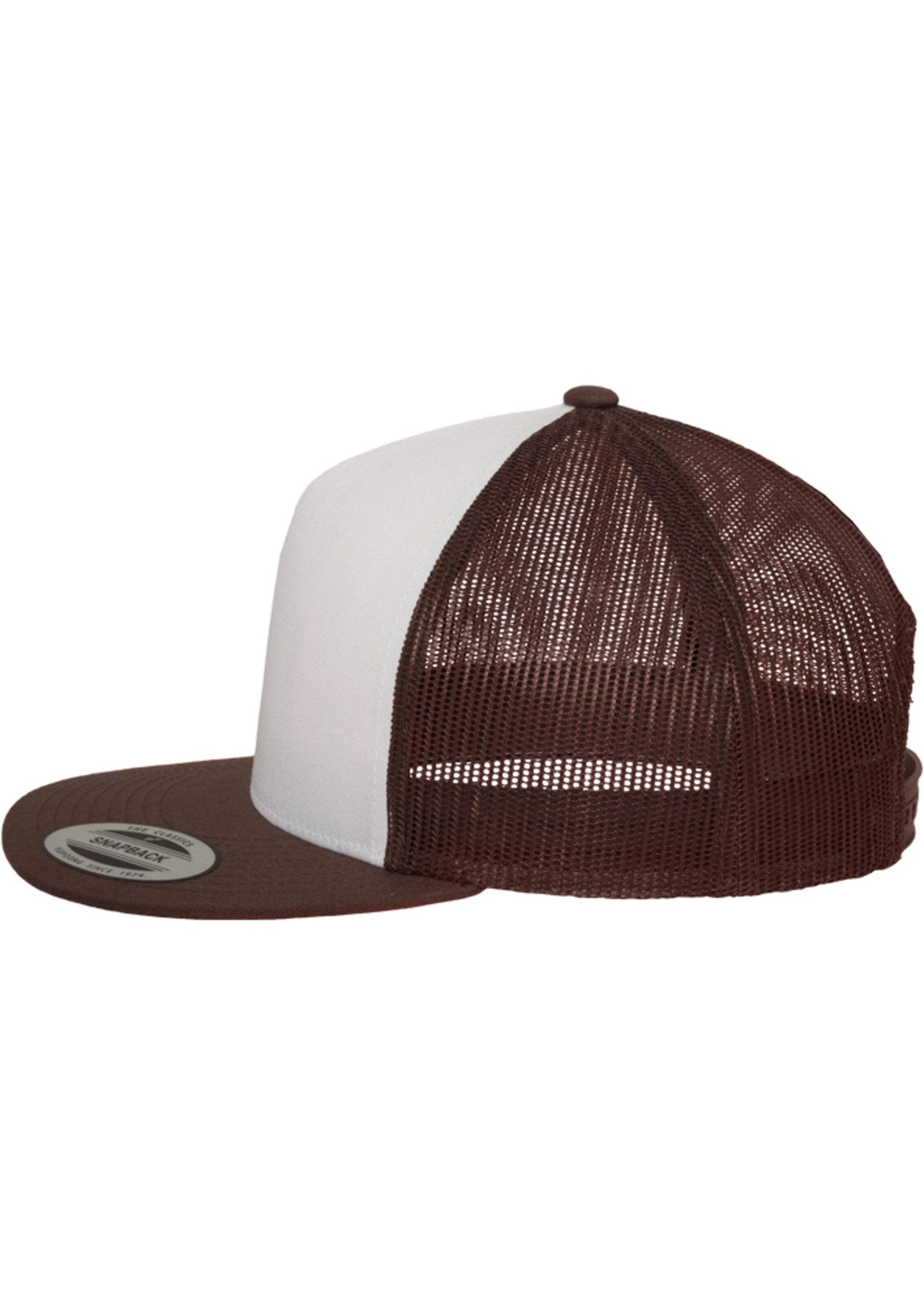 Flexfit Čiapka 'CLASSIC' - Hnedá