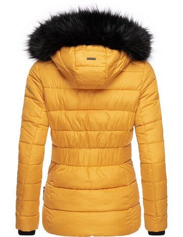 NAVAHOO Winter Jacket 'Zuckerbiene' in Yellow