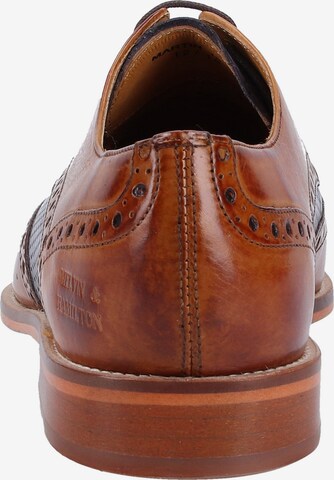 MELVIN & HAMILTON Lace-Up Shoes 'Martin 15' in Brown