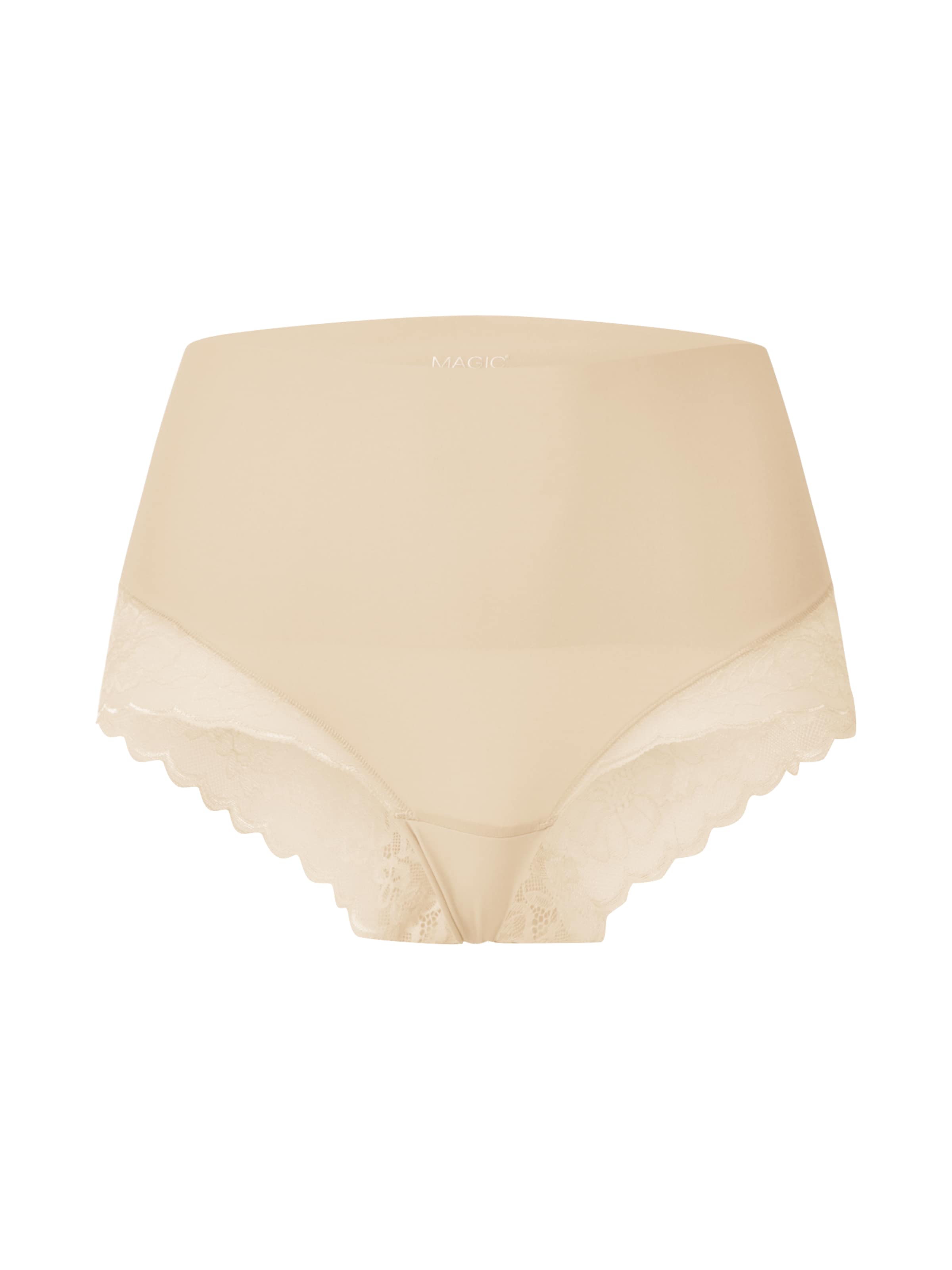 MAGIC Bodyfashion Regular Слип 'Tummy Shaper Lace' в бежово: отпред