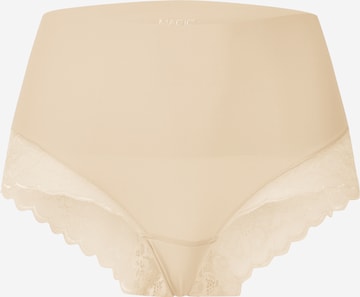 MAGIC Bodyfashion Regular Slip 'Tummy Shaper Lace' in Beige: voorkant