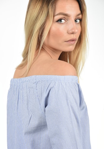 Blend She Off-Shoulder-Kleid 'Ophelia' in Blau