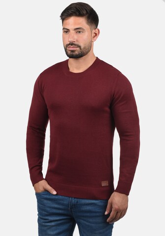 BLEND Strickpullover 'Lars' in Rot: predná strana