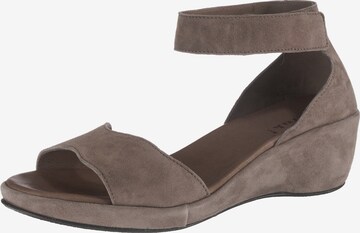THINK! Sandals in Grey: front