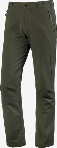 JACK WOLFSKIN Regular Outdoorhose 'Activate Thermic' in Grün: predná strana