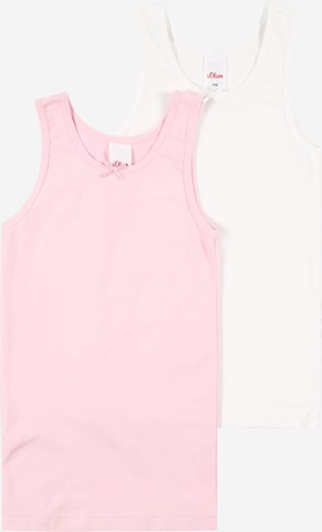 s.Oliver Undershirt in Pink: front