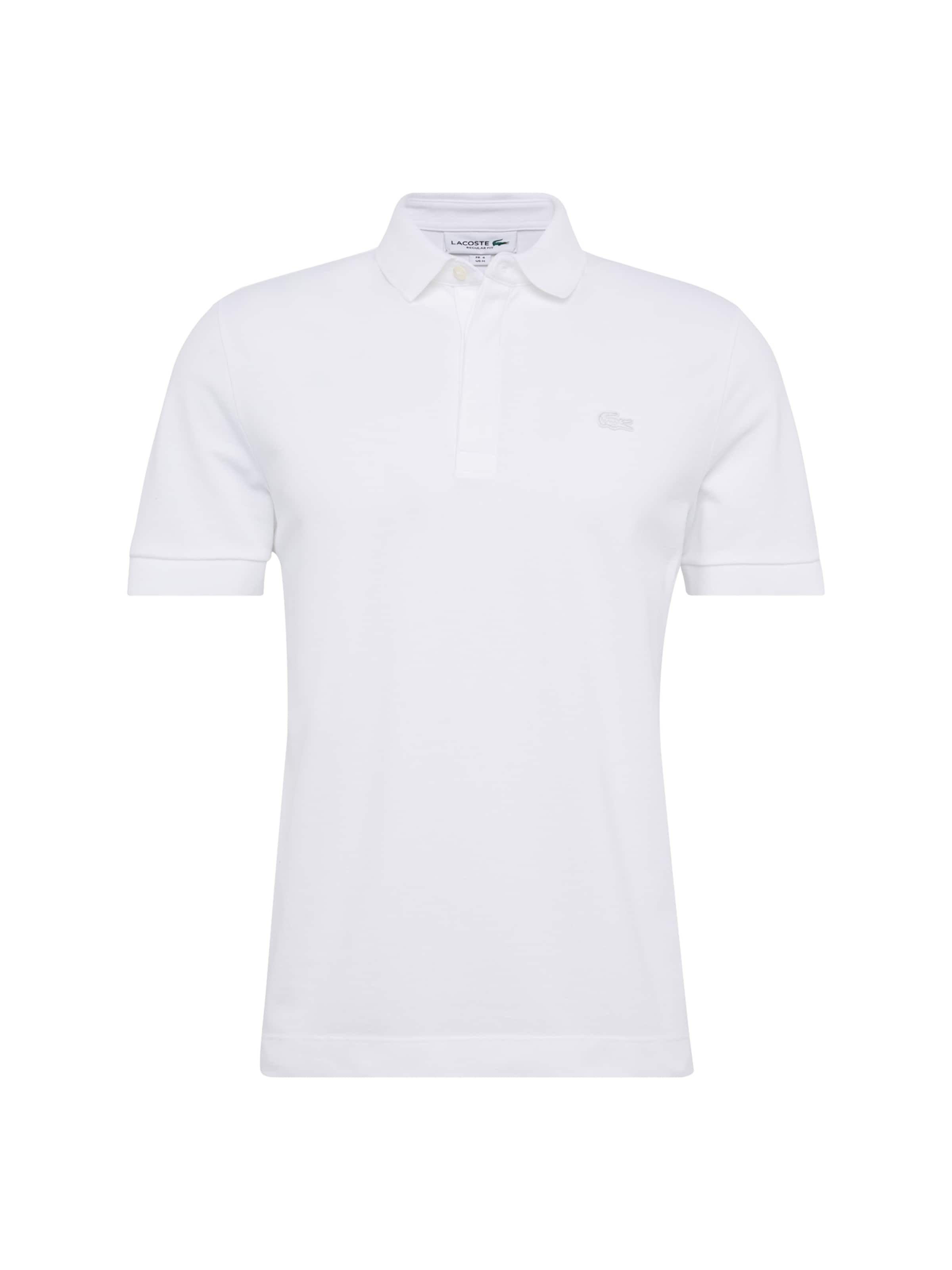 LACOSTE Shirt in White: front