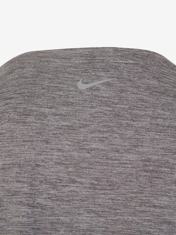 T-shirt fonctionnel 'Miler' NIKE en gris