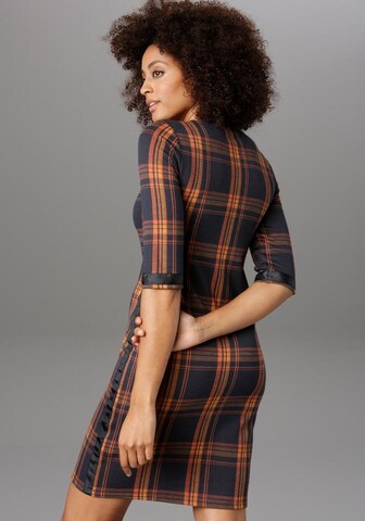 Aniston SELECTED Dress in Brown