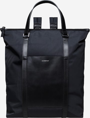 SANDQVIST Backpack 'MARTA' in Black: front