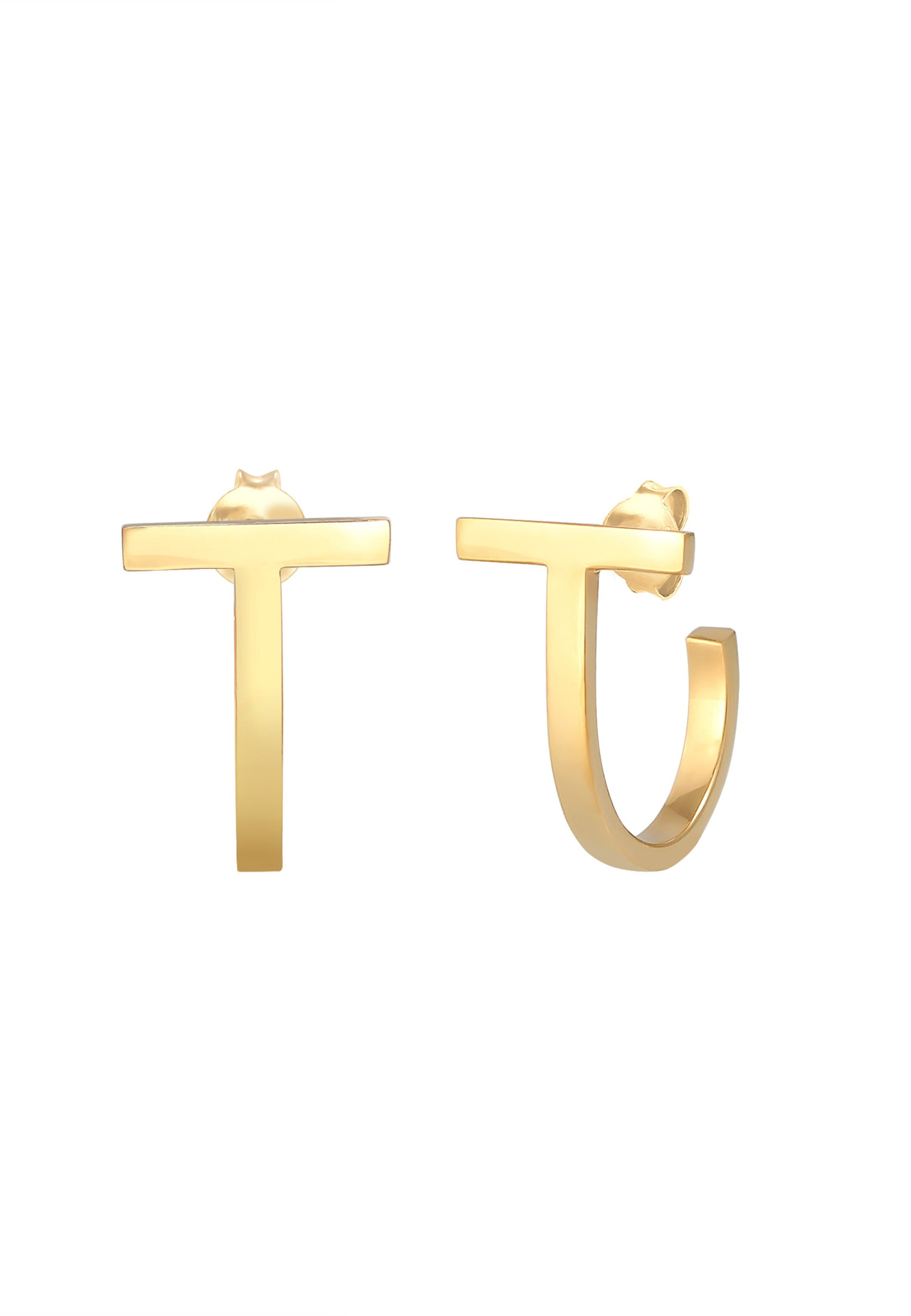 Boucles d'oreilles ELLI en or : devant