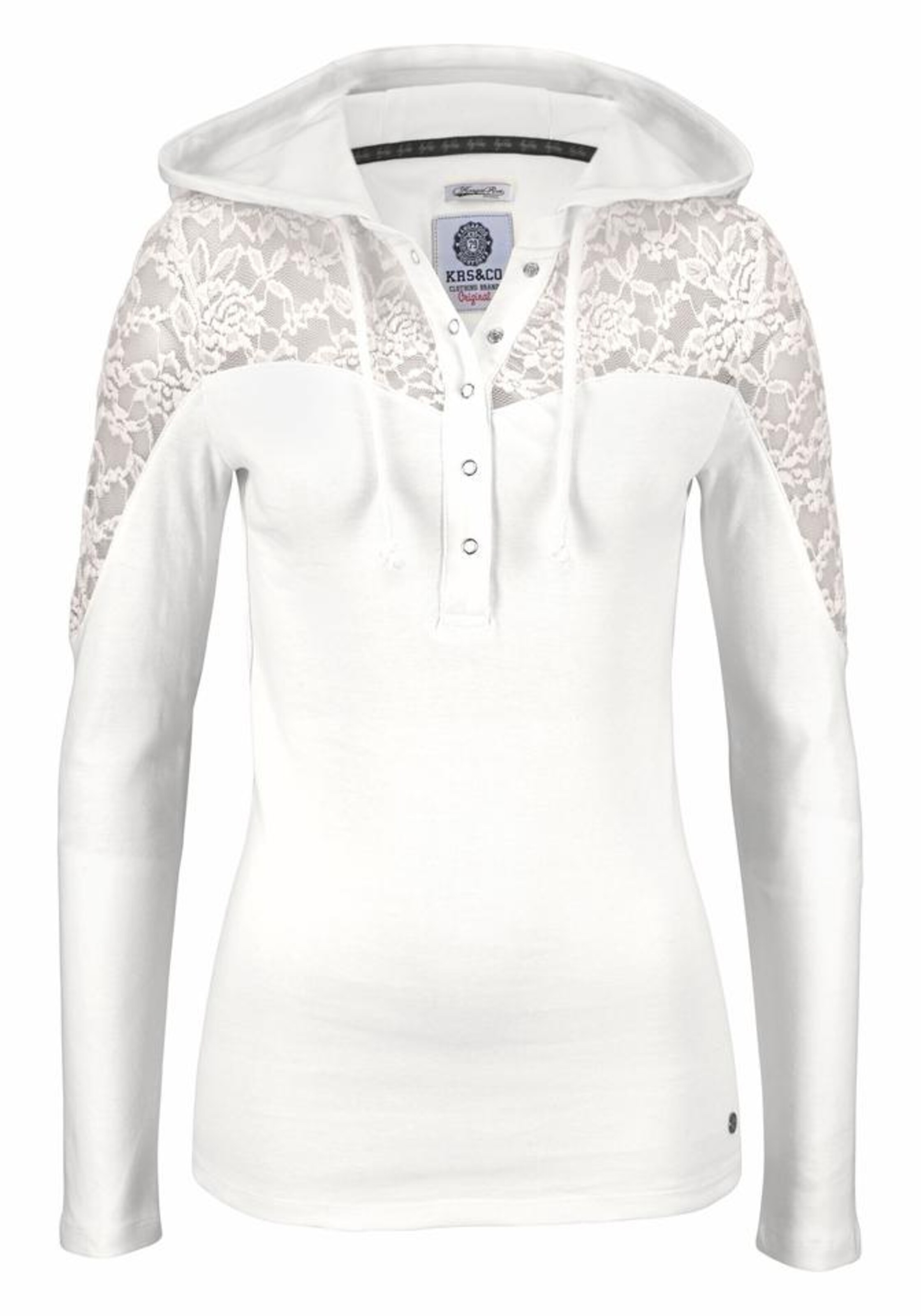 KangaROOS Sweatshirt in Wit: voorkant