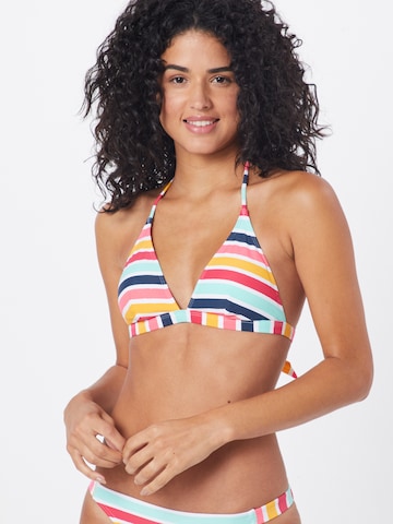 Esprit Bodywear Regular Bikinitop 'Treasure Beach' in Blauw: voorkant