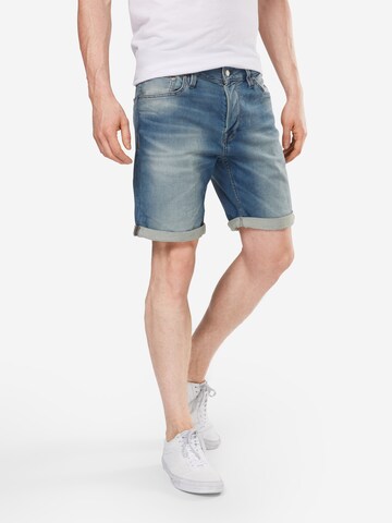 JACK & JONES Regular Jeans 'Rick' in Blauw: voorkant