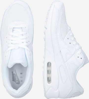 Nike Sportswear Matalavartiset tennarit 'AIR MAX 90' värissä valkoinen