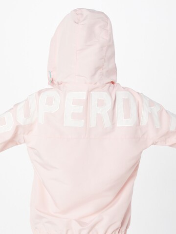 Veste mi-saison Superdry en rose