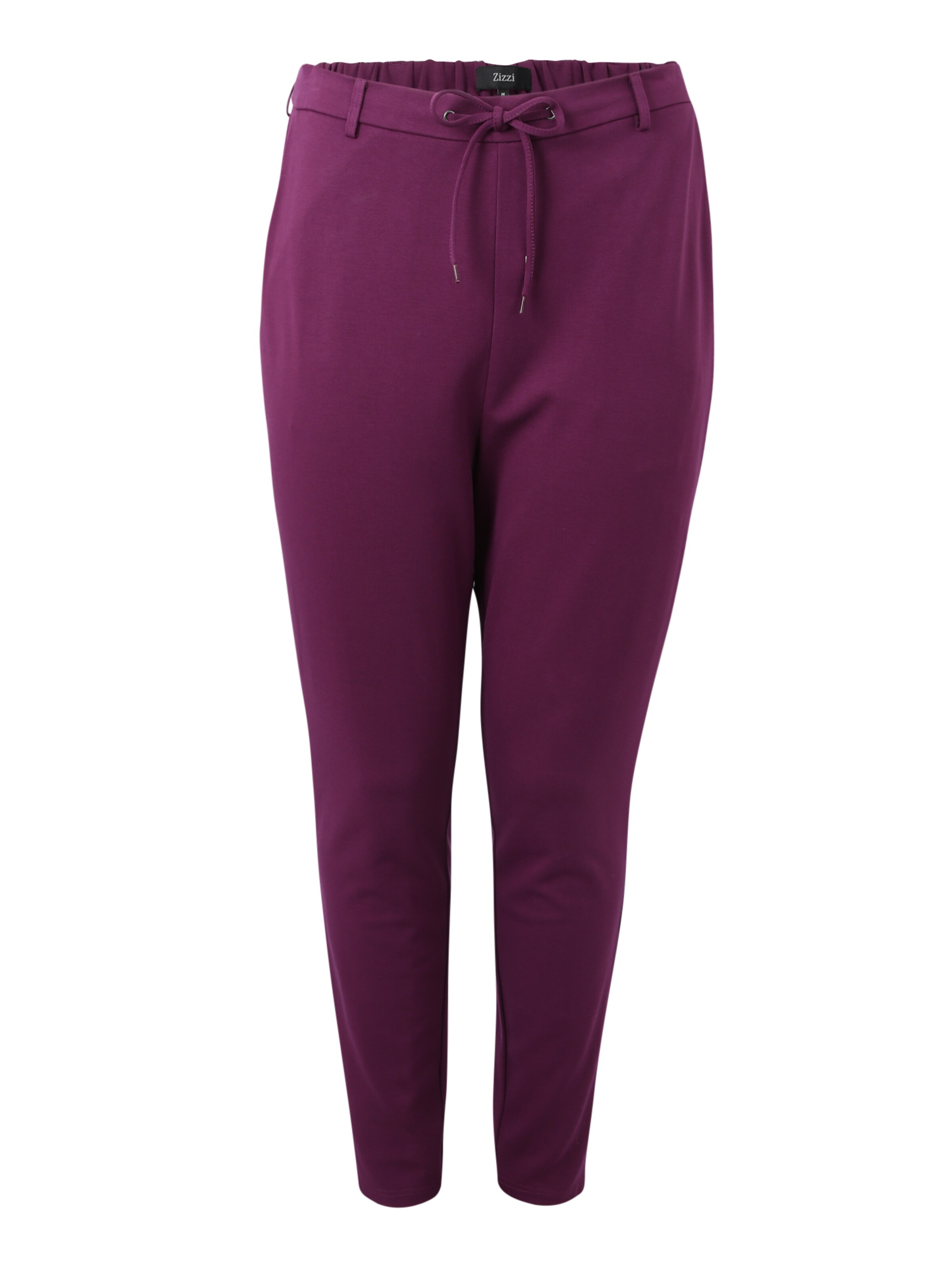Zizzi - Chino 'Maddison' in de kleur Bordeaux