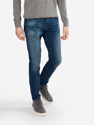 Mavi Slimfit Jeans 'James' in Blauw: voorkant