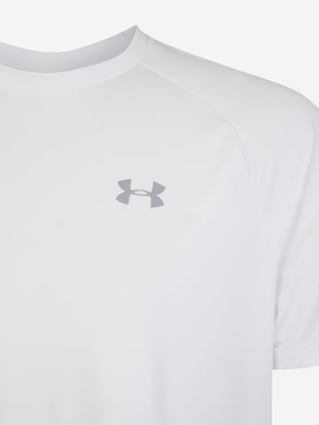 UNDER ARMOUR Regular Fit Funktionsshirt 'Tech 2.0' in Weiß