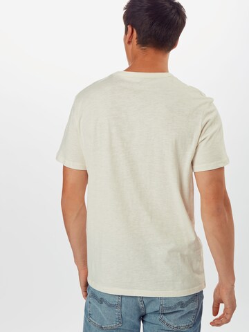 Coupe regular T-Shirt TOM TAILOR en blanc