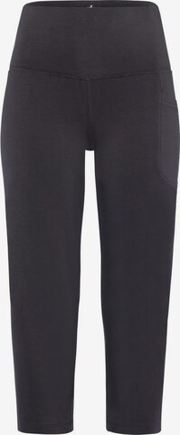 Skinny Pantaloni sportivi di LASCANA ACTIVE in grigio: frontale