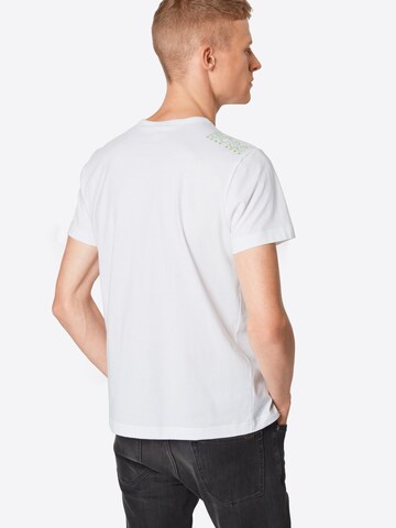 BOSS T-Shirt in Weiß: zadná strana