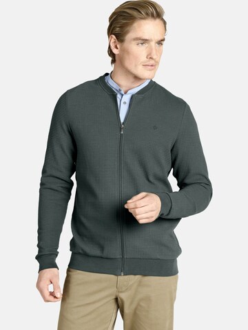 Charles Colby Sweatjacke 'Duke Bertram' in Grün: predná strana