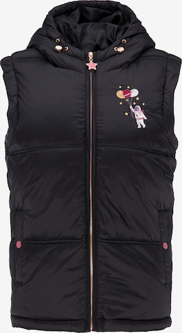 MYMO Vest in Black: front