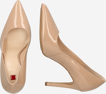 Escarpins 'Boulevard 90' Högl en beige : sur le côté